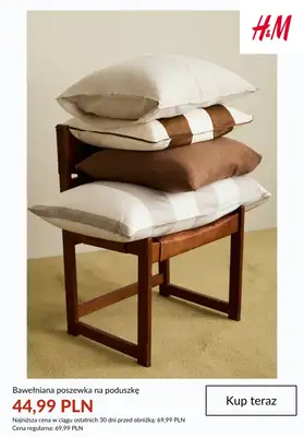 H&M - gazetka promocyjna HOME: wyprzedaż do -50% od piątku 19.06  - strona 10