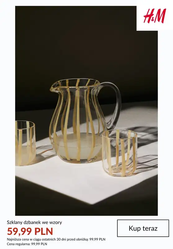 H&M - gazetka promocyjna HOME: wyprzedaż do -50% od piątku 19.06  - strona 6