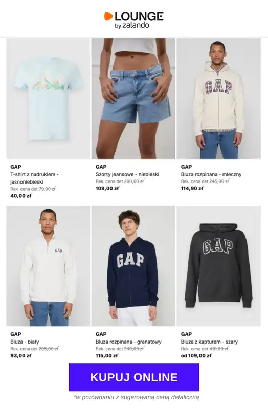 Lounge by Zalando - gazetka promocyjna Do -85% GAP od czwartku 18.06 do soboty 20.06 - strona 3