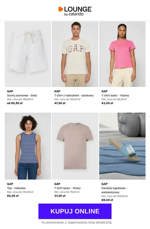 Lounge by Zalando - gazetka promocyjna Do -85% GAP od czwartku 18.06 do soboty 20.06 - strona 9