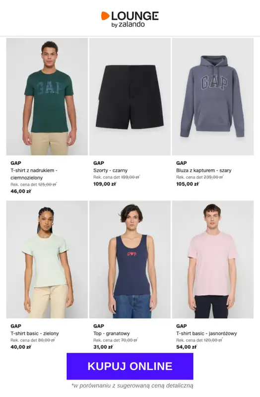 Lounge by Zalando - gazetka promocyjna Do -85% GAP od czwartku 18.06 do soboty 20.06 - strona 10