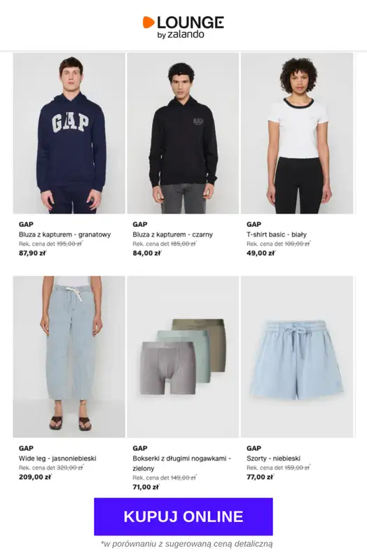 Lounge by Zalando - gazetka promocyjna Do -85% GAP od czwartku 18.06 do soboty 20.06 - strona 5