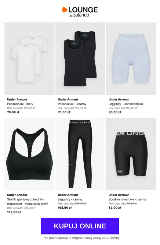 Lounge by Zalando - gazetka promocyjna Specjalne okazje: Under Armour od czwartku 18.06 do soboty 20.06 - strona 3