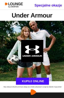 Lounge by Zalando - gazetka promocyjna Specjalne okazje: Under Armour od czwartku 18.06 do soboty 20.06