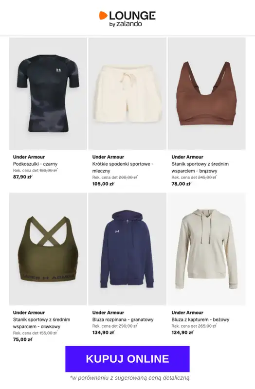 Lounge by Zalando - gazetka promocyjna Specjalne okazje: Under Armour od czwartku 18.06 do soboty 20.06 - strona 5