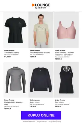 Lounge by Zalando - gazetka promocyjna Specjalne okazje: Under Armour od czwartku 18.06 do soboty 20.06 - strona 4