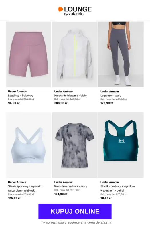 Lounge by Zalando - gazetka promocyjna Specjalne okazje: Under Armour od czwartku 18.06 do soboty 20.06 - strona 10