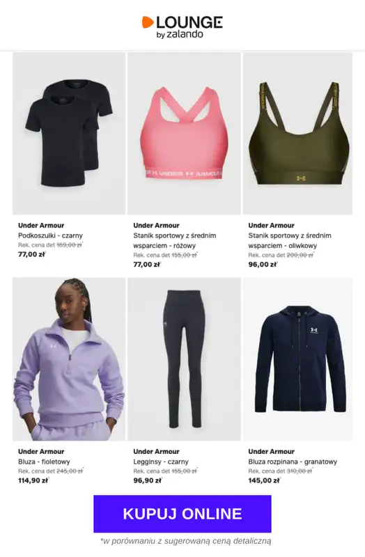 Lounge by Zalando - gazetka promocyjna Specjalne okazje: Under Armour od czwartku 18.06 do soboty 20.06 - strona 2