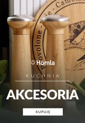 Homla - gazetka promocyjna Akcesoria kuchenne od soboty 20.06 