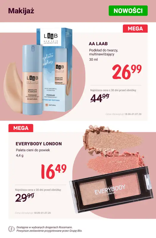 Rossmann - gazetka promocyjna Nowości na promocji! od soboty 20.06  - strona 2