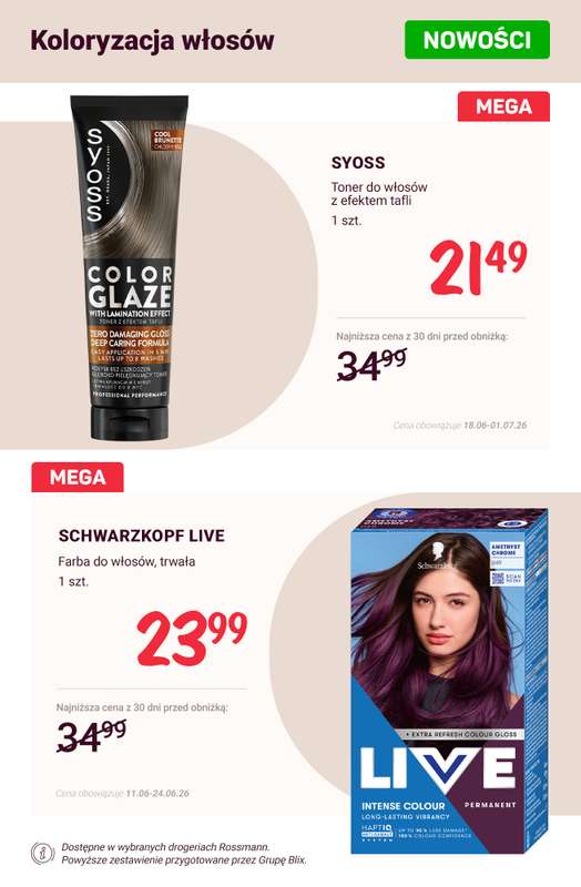 Rossmann - gazetka promocyjna Nowości na promocji! od soboty 20.06  - strona 11