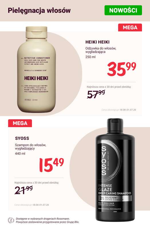 Rossmann - gazetka promocyjna Nowości na promocji! od soboty 20.06  - strona 10
