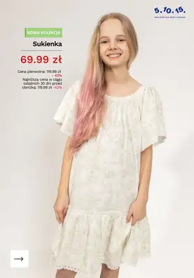 5.10.15 - gazetka promocyjna Sukienki dla dziewczynki na PROMOCJI! od czwartku 18.06  - strona 3