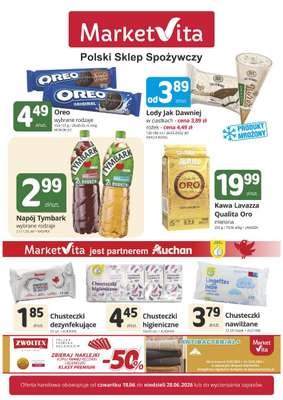Marketvita - gazetka promocyjna Gazetka od czwartku 18.06 do niedzieli 28.06
