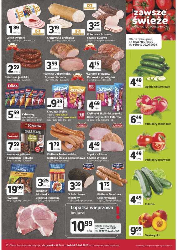 Marketvita - gazetka promocyjna Gazetka od czwartku 18.06 do niedzieli 28.06 - strona 2