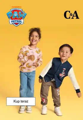 C&A - gazetka promocyjna Kolekcja Psi Patrol od niedzieli 21.06 