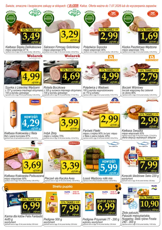 Społem - Blisko i Korzystnie - gazetka promocyjna Gazetka  PSS Kalisz od czwartku 18.06 do wtorku 07.07 - strona 2