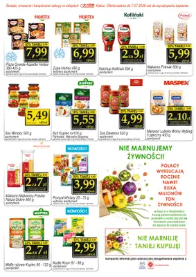 Społem - Blisko i Korzystnie - gazetka promocyjna Gazetka  PSS Kalisz od czwartku 18.06 do wtorku 07.07 - strona 3