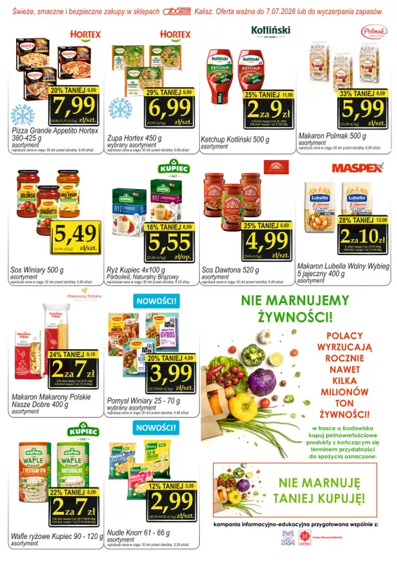 Społem - Blisko i Korzystnie - gazetka promocyjna Gazetka  PSS Kalisz od czwartku 18.06 do wtorku 07.07 - strona 3