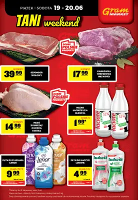 Gram Market - gazetka promocyjna Cały tydzień niskie ceny od piątku 19.06 do środy 24.06 - strona 2