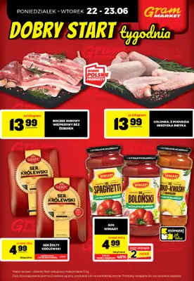 Gram Market - gazetka promocyjna Cały tydzień niskie ceny od piątku 19.06 do środy 24.06 - strona 4