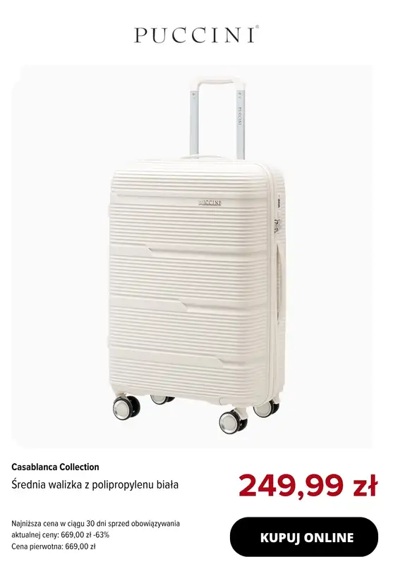 BEST SALE - gazetka promocyjna Puccini | Dodatkowe -40% rabatu! od czwartku 18.06  - strona 5