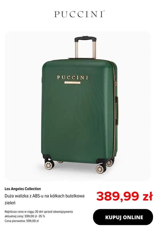 BEST SALE - gazetka promocyjna Puccini | Dodatkowe -40% rabatu! od czwartku 18.06  - strona 13