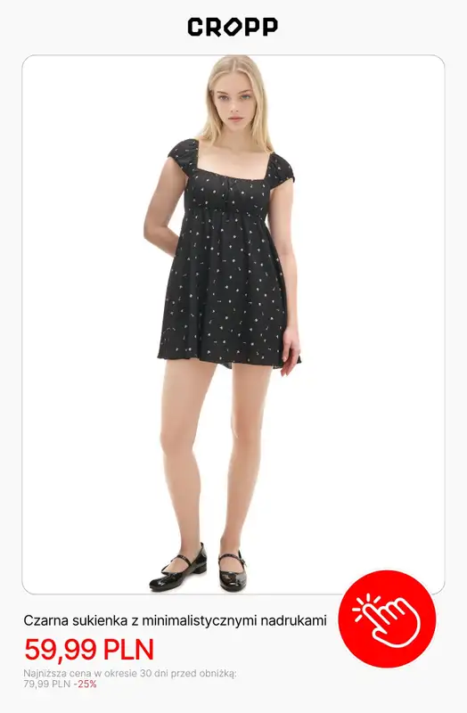 Cropp - gazetka promocyjna Sukienki Babydoll od czwartku 18.06  - strona 4