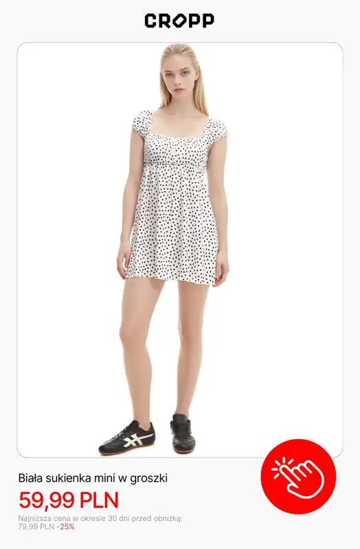 Cropp - gazetka promocyjna Sukienki Babydoll od czwartku 18.06  - strona 2