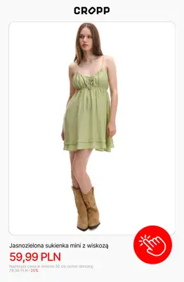 Cropp - gazetka promocyjna Sukienki Babydoll od czwartku 18.06  - strona 8