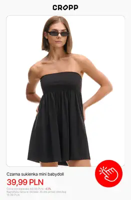 Cropp - gazetka promocyjna Sukienki Babydoll od czwartku 18.06  - strona 10