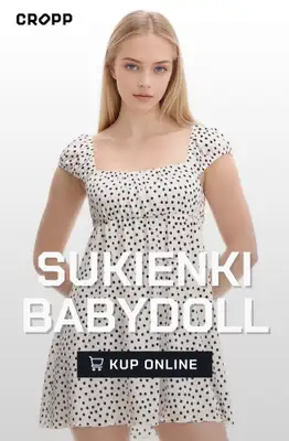 Cropp - gazetka promocyjna Sukienki Babydoll od czwartku 18.06 