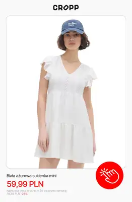 Cropp - gazetka promocyjna Sukienki Babydoll od czwartku 18.06  - strona 9