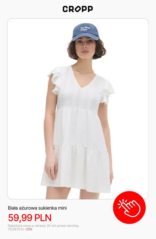 Cropp - gazetka promocyjna Sukienki Babydoll od czwartku 18.06  - strona 9