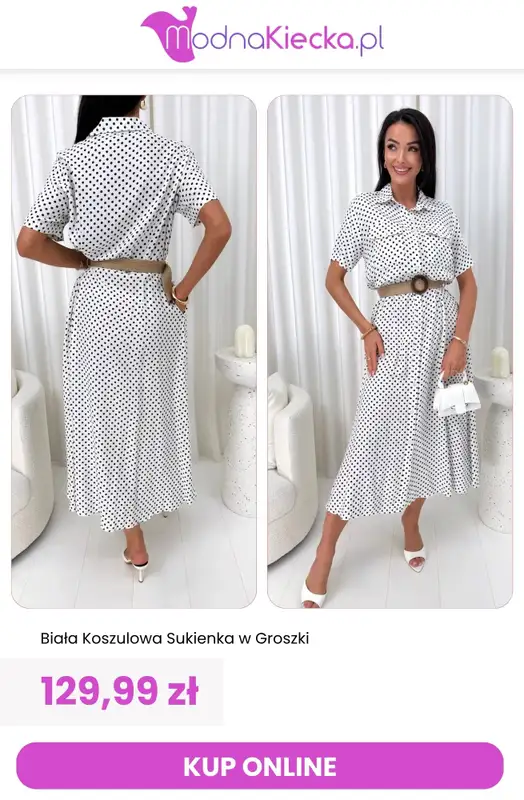 Modna Kiecka - gazetka promocyjna Białe sukienki od piątku 19.06  - strona 4