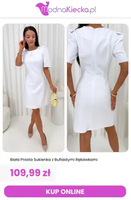 Modna Kiecka - gazetka promocyjna Białe sukienki od piątku 19.06  - strona 7
