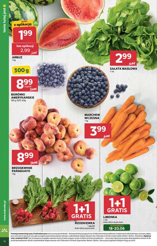 Stokrotka - gazetka promocyjna Gazetka Supermarket od czwartku 18.06 do środy 24.06 - strona 12