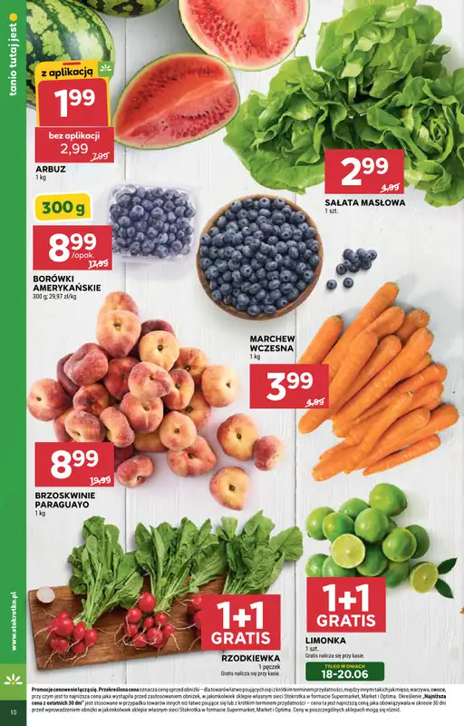 Stokrotka - gazetka promocyjna Gazetka Supermarket od czwartku 18.06 do środy 24.06 - strona 12