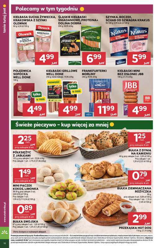 Stokrotka - gazetka promocyjna Gazetka Supermarket od czwartku 18.06 do środy 24.06 - strona 20
