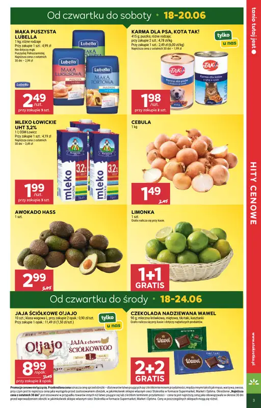 Stokrotka - gazetka promocyjna Gazetka Supermarket od czwartku 18.06 do środy 24.06 - strona 5