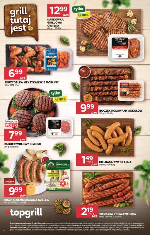 Stokrotka - gazetka promocyjna Gazetka Supermarket od czwartku 18.06 do środy 24.06 - strona 16