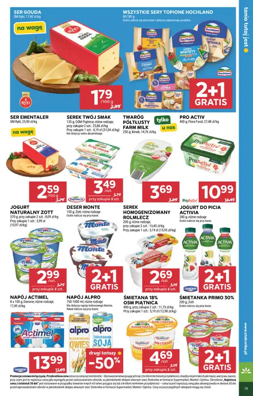 Stokrotka - gazetka promocyjna Gazetka Supermarket od czwartku 18.06 do środy 24.06 - strona 21