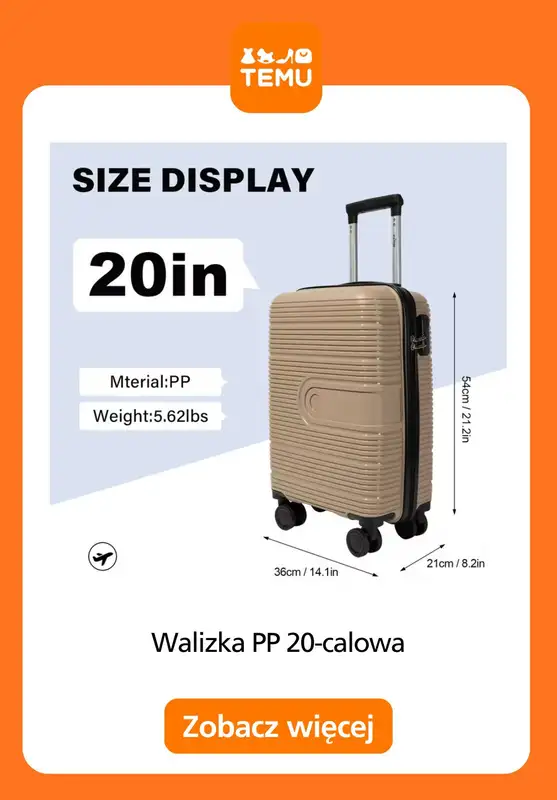 Temu - gazetka promocyjna Bagaże na wakacje od czwartku 18.06  - strona 3