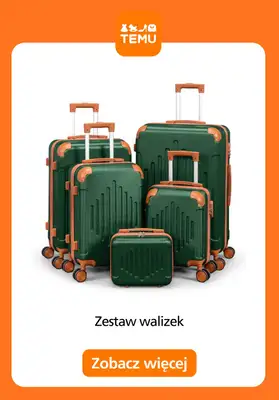 Temu - gazetka promocyjna Bagaże na wakacje od czwartku 18.06  - strona 10