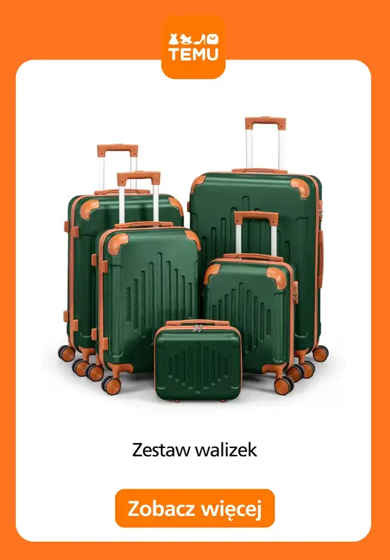 Temu - gazetka promocyjna Bagaże na wakacje od czwartku 18.06  - strona 10