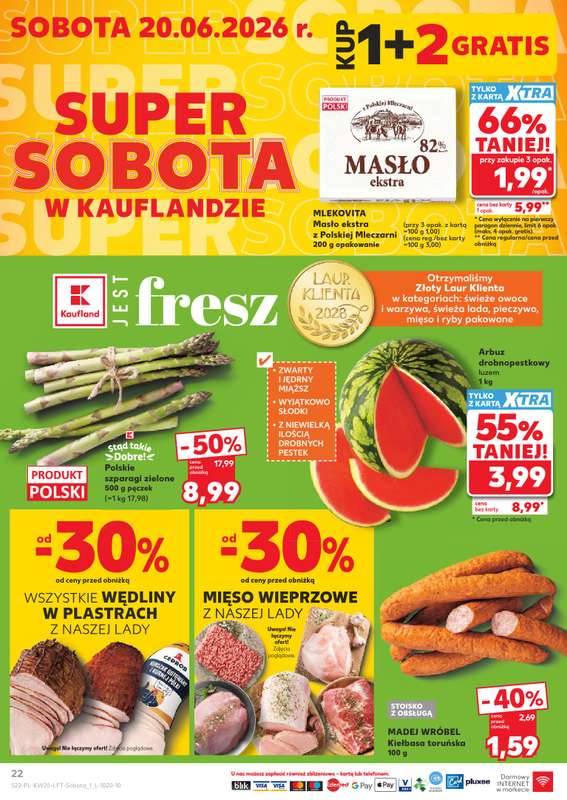Kaufland - gazetka promocyjna Gazetka Tygodnia od czwartku 18.06 do środy 24.06 - strona 22