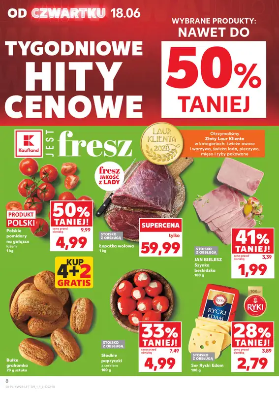 Kaufland - gazetka promocyjna Gazetka Tygodnia od czwartku 18.06 do środy 24.06 - strona 8