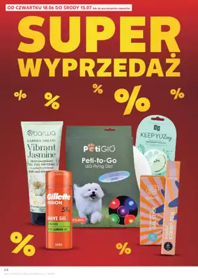 Kaufland - gazetka promocyjna Gazetka Tygodnia od czwartku 18.06 do środy 24.06 - strona 64