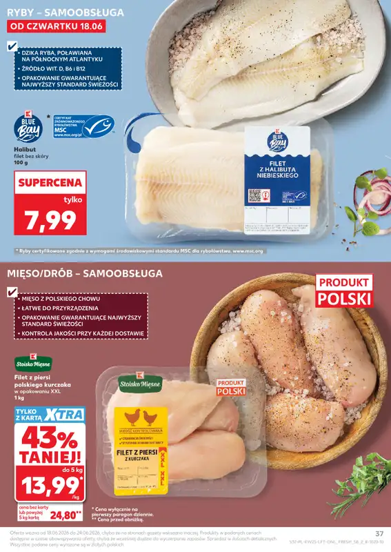 Kaufland - gazetka promocyjna Gazetka Tygodnia od czwartku 18.06 do środy 24.06 - strona 37
