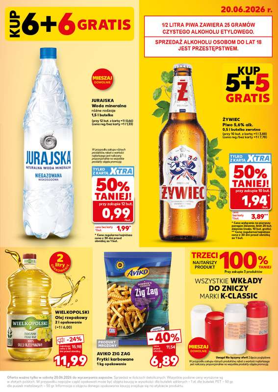 Kaufland - gazetka promocyjna Oferta Kaufland - SUPER SOBOTA od soboty 20.06 do soboty 20.06 - strona 3